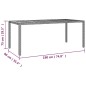 vidaXL Set de comedor de jardín 9 pzas y cojines ratán sintético negro vidaXL Set de comedor de jardín 9 pzas y cojines ratán sintético negro