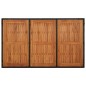 vidaXL Set de comedor de jardín 7 pzas y cojines ratán sintético negro vidaXL Set de comedor de jardín 7 pzas y cojines ratán sintético negro