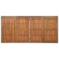 vidaXL Set comedor jardín 9 pzas y cojines ratán sintético gris vidaXL Set comedor jardín 9 pzas y cojines ratán sintético gris
