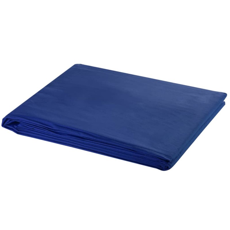 vidaXL Telón de fondo de algodón azul 300x300 cm clave de croma vidaXL Telón de fondo de algodón azul 300x300 cm clave de croma