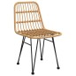 vidaXL Juego de comedor de jardín 5 piezas ratán sintético vidaXL Juego de comedor de jardín 5 piezas ratán sintético
