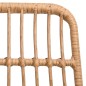 vidaXL Juego de comedor de jardín 5 piezas ratán sintético vidaXL Juego de comedor de jardín 5 piezas ratán sintético