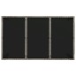 vidaXL Set comedor de jardín 5 piezas con cojines ratán sintético gris vidaXL Set comedor de jardín 5 piezas con cojines ratán sintético gris