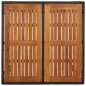 vidaXL Set de muebles jardín 5 pzas con cojines ratán sintético negro vidaXL Set de muebles jardín 5 pzas con cojines ratán sintético negro