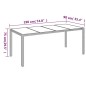 vidaXL Set de comedor de jardín 7 pzas y cojines ratán sintético negro vidaXL Set de comedor de jardín 7 pzas y cojines ratán sintético negro