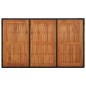 vidaXL Set de muebles jardín 5 pzas con cojines ratán sintético negro vidaXL Set de muebles jardín 5 pzas con cojines ratán sintético negro