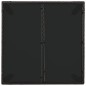 vidaXL Set de muebles jardín 5 pzas con cojines ratán sintético negro vidaXL Set de muebles jardín 5 pzas con cojines ratán sintético negro