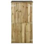 vidaXL Caseta herramientas de jardín madera de pino 85x48x177 cm vidaXL Caseta herramientas de jardín madera de pino 85x48x177 cm