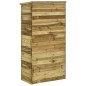 vidaXL Caseta herramientas de jardín madera de pino 85x48x177 cm vidaXL Caseta herramientas de jardín madera de pino 85x48x177 cm