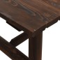 vidaXL Juego de muebles de jardín 5 piezas madera maciza de abeto vidaXL Juego de muebles de jardín 5 piezas madera maciza de abeto