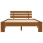 vidaXL Estructura de cama madera maciza pino marrón miel 120x200 cm vidaXL Estructura de cama madera maciza pino marrón miel 120x200 cm