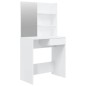 vidaXL Tocador con espejo blanco brillante 74,5x40x141 cm vidaXL Tocador con espejo blanco brillante 74,5x40x141 cm