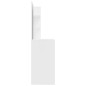 vidaXL Tocador con espejo blanco brillante 74,5x40x141 cm vidaXL Tocador con espejo blanco brillante 74,5x40x141 cm