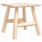 vidaXL Juego de muebles de jardín 3 piezas madera maciza de abeto