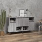 vidaXL Aparadores 2 uds madera contrachapada gris Sonoma 60x35x70 cm vidaXL Aparadores 2 uds madera contrachapada gris Sonoma 60x35x70 cm