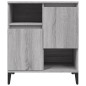 vidaXL Aparadores 2 uds madera contrachapada gris Sonoma 60x35x70 cm vidaXL Aparadores 2 uds madera contrachapada gris Sonoma 60x35x70 cm