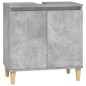 vidaXL Set muebles de baño 2 piezas madera contrachapada gris hormigón vidaXL Set muebles de baño 2 piezas madera contrachapada gris hormigón