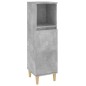 vidaXL Set de muebles baño 3 pzas madera contrachapada gris hormigón vidaXL Set de muebles baño 3 pzas madera contrachapada gris hormigón