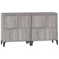 vidaXL Aparadores 2 uds madera contrachapada gris Sonoma 60x35x70 cm vidaXL Aparadores 2 uds madera contrachapada gris Sonoma 60x35x70 cm
