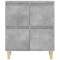 vidaXL Aparadores 3 uds madera contrachapada gris hormigón 60x35x70 cm vidaXL Aparadores 3 uds madera contrachapada gris hormigón 60x35x70 cm