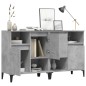 vidaXL Aparadores 2 uds madera contrachapada gris hormigón 60x35x70 cm vidaXL Aparadores 2 uds madera contrachapada gris hormigón 60x35x70 cm