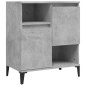 vidaXL Aparadores 2 uds madera contrachapada gris hormigón 60x35x70 cm vidaXL Aparadores 2 uds madera contrachapada gris hormigón 60x35x70 cm