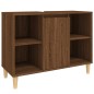 vidaXL Set de muebles baño 3 pzas madera contrachapada roble marrón vidaXL Set de muebles baño 3 pzas madera contrachapada roble marrón