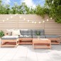 vidaXL Juego de muebles jardín 6 pzas y cojines madera abeto Douglas vidaXL Juego de muebles jardín 6 pzas y cojines madera abeto Douglas