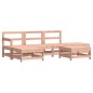 vidaXL Juego de muebles jardín 6 pzas y cojines madera abeto Douglas vidaXL Juego de muebles jardín 6 pzas y cojines madera abeto Douglas