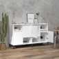 vidaXL Aparadores 2 uds madera contrachapada blanco 60x35x70 cm vidaXL Aparadores 2 uds madera contrachapada blanco 60x35x70 cm