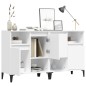 vidaXL Aparadores 2 uds madera contrachapada blanco 60x35x70 cm vidaXL Aparadores 2 uds madera contrachapada blanco 60x35x70 cm