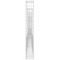 vidaXL Cesta de gaviones forma de U 6 postes de hierro 620x20x150 cm vidaXL Cesta de gaviones forma de U 6 postes de hierro 620x20x150 cm