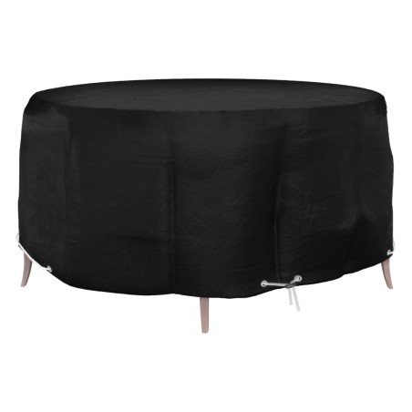 vidaXL Funda para muebles de jardín 10 ojales redonda Ø260x90 cm