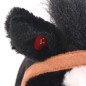 vidaXL Caballo de juguete de pie de peluche negro vidaXL Caballo de juguete de pie de peluche negro