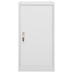 vidaXL Armario para sillas de montar acero gris claro 53x53x105 cm  