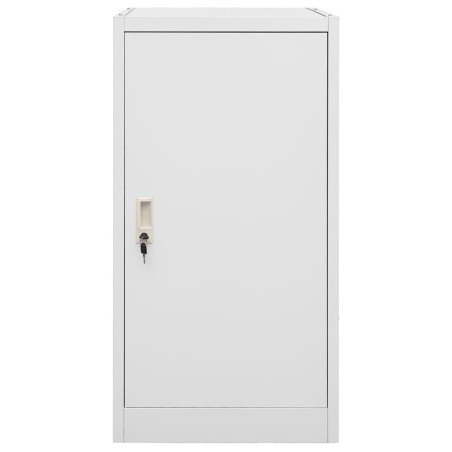 vidaXL Armario para sillas de montar acero gris claro 53x53x105 cm  