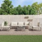 vidaXL Juego de muebles de jardín 6 pzas y cojines ratán PE antracita vidaXL Juego de muebles de jardín 6 pzas y cojines ratán PE antracita