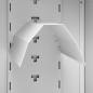 vidaXL Armario para sillas de montar acero gris claro 53x53x105 cm vidaXL Armario para sillas de montar acero gris claro 53x53x105 cm