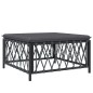 vidaXL Juego de muebles de jardín 7 pzas con cojines acero antracita vidaXL Juego de muebles de jardín 7 pzas con cojines acero antracita