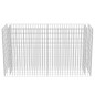 vidaXL Arriate de gaviones de acero 180x50x100 cm vidaXL Arriate de gaviones de acero 180x50x100 cm