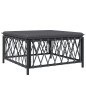 vidaXL Juego de muebles de jardín 6 pzas con cojines acero antracita vidaXL Juego de muebles de jardín 6 pzas con cojines acero antracita