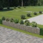vidaXL Muro de gaviones de acero 450x30x50 cm vidaXL Muro de gaviones de acero 450x30x50 cm