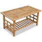 vidaXL Mesa de centro de bambú 90x50x45 cm vidaXL Mesa de centro de bambú 90x50x45 cm