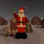vidaXL Papá Noel inflable de Navidad con LED 1000 cm vidaXL Papá Noel inflable de Navidad con LED 1000 cm