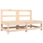 vidaXL Juego de muebles de jardín 6 piezas madera maciza de pino vidaXL Juego de muebles de jardín 6 piezas madera maciza de pino