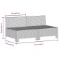 vidaXL Set de muebles de jardín 7 pzas y cojines ratán sintético gris vidaXL Set de muebles de jardín 7 pzas y cojines ratán sintético gris