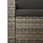 vidaXL Set de muebles de jardín 9 pzas y cojines ratán sintético gris vidaXL Set de muebles de jardín 9 pzas y cojines ratán sintético gris