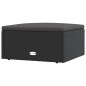 vidaXL Set de muebles de jardín 8 pzas y cojines ratán sintético negro vidaXL Set de muebles de jardín 8 pzas y cojines ratán sintético negro