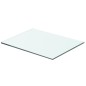 vidaXL Panel de estante vidrio claro 40x25 cm vidaXL Panel de estante vidrio claro 40x25 cm