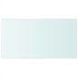 vidaXL Panel de estante vidrio claro 40x25 cm vidaXL Panel de estante vidrio claro 40x25 cm